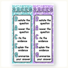 RACES Strategy Anchor Chart - Cutesy Composition English Decor - Miss Jacobs Little Learners