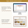 RACES Strategy Anchor Chart - Daisy Gingham Neutrals English Decor - Miss Jacobs Little Learners