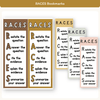 RACES Strategy Anchor Chart - Daisy Gingham Neutrals English Decor - Miss Jacobs Little Learners