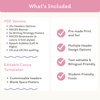 RACES Strategy Anchor Chart - Daisy Gingham Pastels English Decor - Miss Jacobs Little Learners