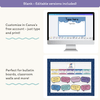 RACES Strategy Anchor Chart - Dreamy Space English Decor - Miss Jacobs Little Learners