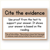 RACES Strategy Anchor Chart - Modern Jungle Earthy English Decor - Miss Jacobs Little Learners