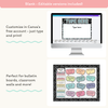 RACES Strategy Anchor Chart - Pastel Composition Notebook Decor - Miss Jacobs Little Learners