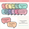 RACES Strategy Anchor Chart - Pastel Composition Notebook Decor - Miss Jacobs Little Learners