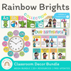 Rainbow Classroom Decor Bundle - Miss Jacobs Little Learners