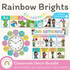 Rainbow Classroom Decor Bundle - Miss Jacobs Little Learners