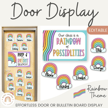  Rainbow Door Display Classroom Decor - Miss Jacobs Little Learners