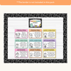 Reading Comprehension Strategies Posters - Cutesy Composition Notebook English Decor - Miss Jacobs Little Learners