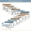 Reading Decoding Strategies Posters - Modern Ocean Classroom Decor - Miss Jacobs Little Learners