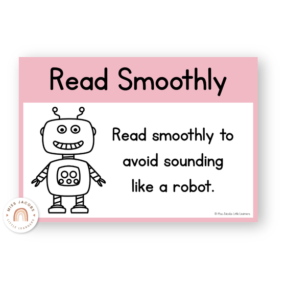 Reading Decoding Strategies Posters - Pastel Theme - Miss Jacobs Little Learners