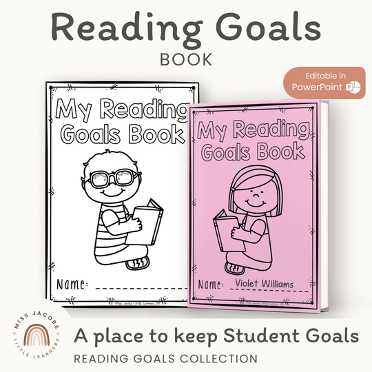 Reading Goals Book