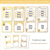 Reading Group Organizers & Labels - Happy Hive Classroom Decor - Miss Jacobs Little Learners