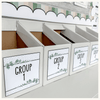 Reading Group Organizers & Labels - Modern Botanical Decor - Miss Jacobs Little Learners