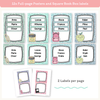 Reading Group Organizers & Labels - Pastel Composition Notebook Decor - Miss Jacobs Little Learners