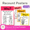 Recount Posters - Bright Theme - Miss Jacobs Little Learners
