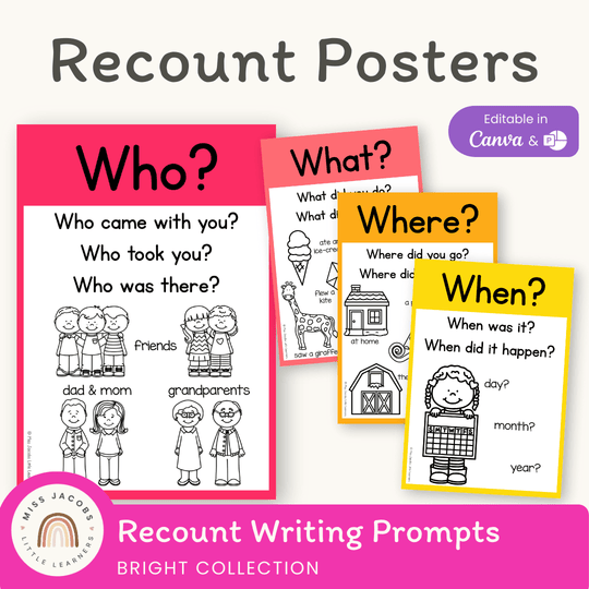 Recount Posters - Bright Theme