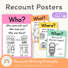 Recount Posters - Cutesy Classroom Decor - Miss Jacobs Little Learners