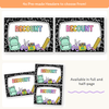 Recount Posters - Cutesy Composition Notebook English Decor - Miss Jacobs Little Learners