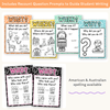 Recount Posters - Cutesy Composition Notebook English Decor - Miss Jacobs Little Learners