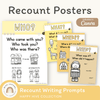 Recount Posters - Happy Hive English Decor - Miss Jacobs Little Learners