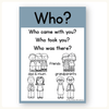 Recount Posters - Modern Ocean Classroom Decor - Miss Jacobs Little Learners