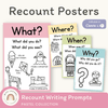 Recount Posters - Pastel Classroom Theme - Miss Jacobs Little Learners