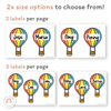Retro Hot Air Balloon Door Display Classroom Decor - Miss Jacobs Little Learners