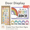 Retro Rainbow Door Display Classroom Decor - Miss Jacobs Little Learners