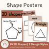 Shape Posters | DESERT NEUTRALS | Boho Vibes Classroom Decor - Miss Jacobs Little Learners