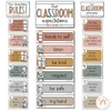 Simple Boho Classroom Rules Posters - Miss Jacobs Little Learners