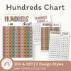 Simple Boho Hundreds Chart - Miss Jacobs Little Learners