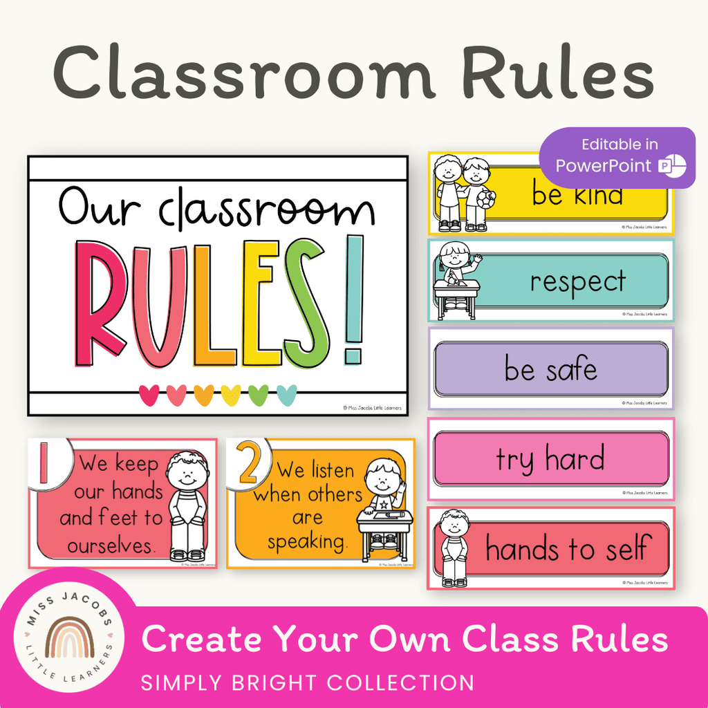 School Rules Display