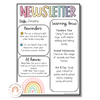 Simple Pastels Classroom Newsletter Templates - Miss Jacobs Little Learners