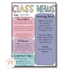 Simple Pastels Classroom Newsletter Templates - Miss Jacobs Little Learners