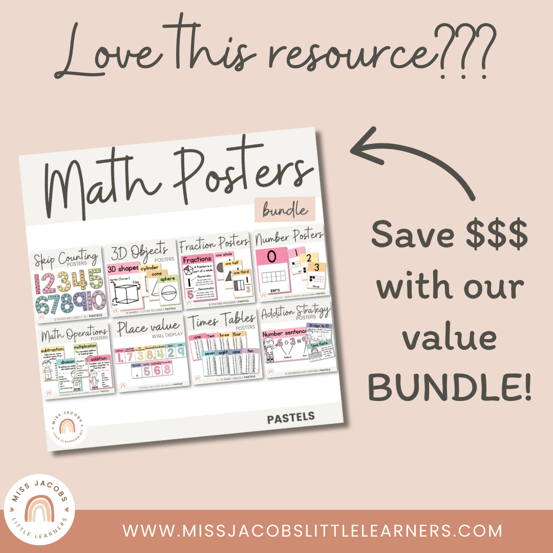 Simple Pastels Hundreds Chart – Miss Jacobs Little Learners