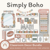 Simply Boho Classroom Decor Bundle - Miss Jacobs Little Learners