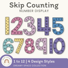 Skip Counting Large Number Display - Dreamy Space Classroom Decor - Miss Jacobs Little Learners
