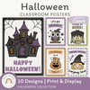 Spooky Halloween Bulletin Board Posters - Miss Jacobs Little Learners