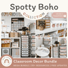 Spotty Boho Classroom Decor Bundle - Miss Jacobs Little Learners