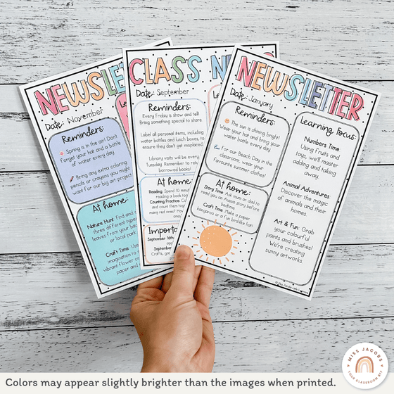 Spotty Bright Classroom Decor Bundle - Miss Jacobs Little Learners