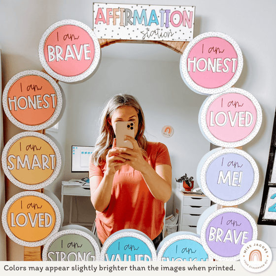 Spotty Bright Classroom Decor Bundle - Miss Jacobs Little Learners