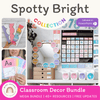 Spotty Bright Classroom Decor Bundle - Miss Jacobs Little Learners