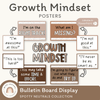 Spotty Neutrals Themed Growth Mindset Posters | Neutral Ombre Color Palette | Editable - Miss Jacobs Little Learners