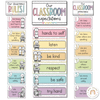 Spotty Pastels Classroom Rules Posters - Miss Jacobs Little Learners