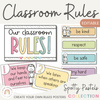 Spotty Pastels Classroom Rules Posters - Miss Jacobs Little Learners