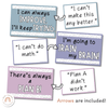 Spotty Pastels Themed Growth Mindset Posters | Muted Rainbow Color Palette | Editable - Miss Jacobs Little Learners