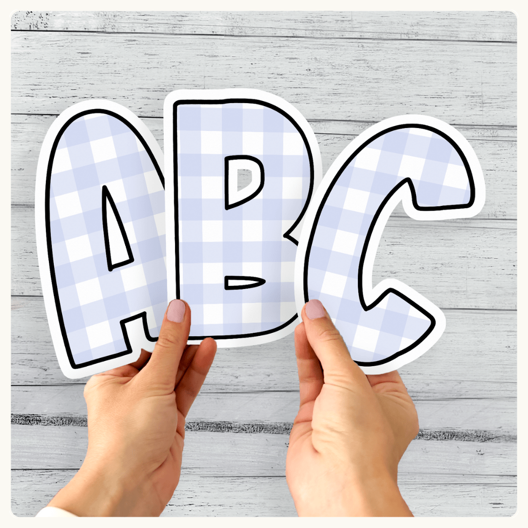 Spring and Easter Bulletin Board Letters Classroom Decor - MJLL – Miss ...