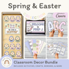 Spring and Easter Classroom Decor & Crafts Bundle - Miss Jacobs Little Learners