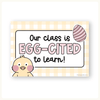 Spring and Easter Door Display Classroom Decor - Miss Jacobs Little Learners
