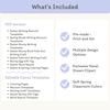 Spring Easter Classroom Crafts & Writing Activity Templates Bundle - Miss Jacobs Little Learners